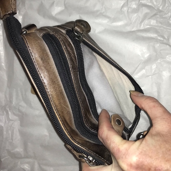 NWT Bed Stu Leather Viana Crossbody Belt Bag Wristlet Tonic Breeze MSRP $180 - Picture 13 of 16